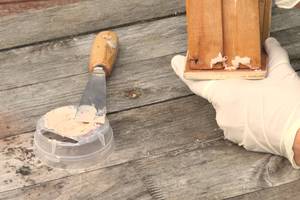 Putty for Wood "styrene-free"