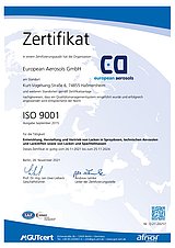 ZERTIFIKAT ISO 9001