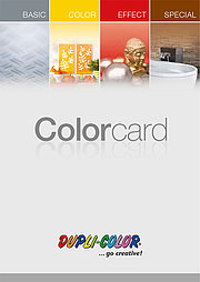 DUPLI-COLOR Colorcard