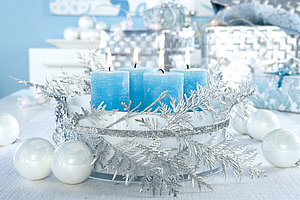 Silberzweige - Weihnachtliche Deko-Ideen